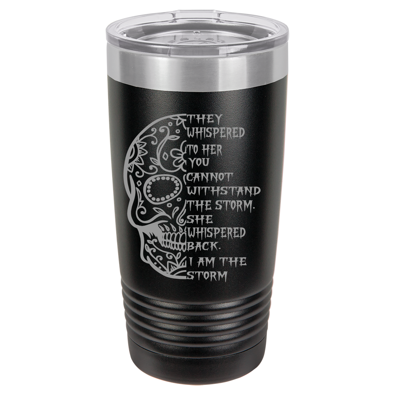 I AM THE STORM TUMBLER - Stack Life Customs